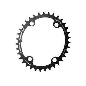 ROTOR Q RINGS AXS BCD110X4 37T(FOR 50) INNER BLACK Chainring