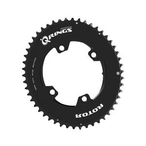 ROTOR Q RINGS AXS BCD110X4 48T(FOR 35) OUTER BLACK Chainring