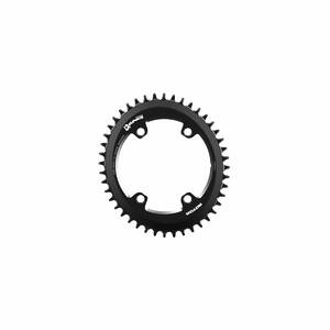 ROTOR Q RINGS 1X BCD110X4 46T UNIVERSAL TOOTH BLACK Chainring