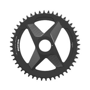 ROTOR ROUND RING 1X DM 54T UNIVERSAL TOOTH BLACK Chainring