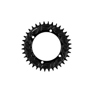 ROTOR ROUND RING MTB BCD 100X4 34T BLACK (T-Type Compatible) Corona