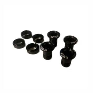 ROTOR AERO SPIDER 2X BOLT SET - BLACK pernos de plato