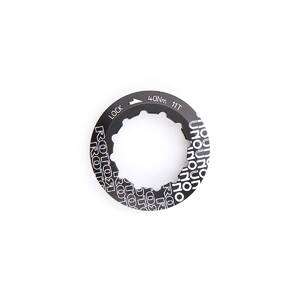 ROTOR CASSETTE LOCK RING 11T BLACK locking ring