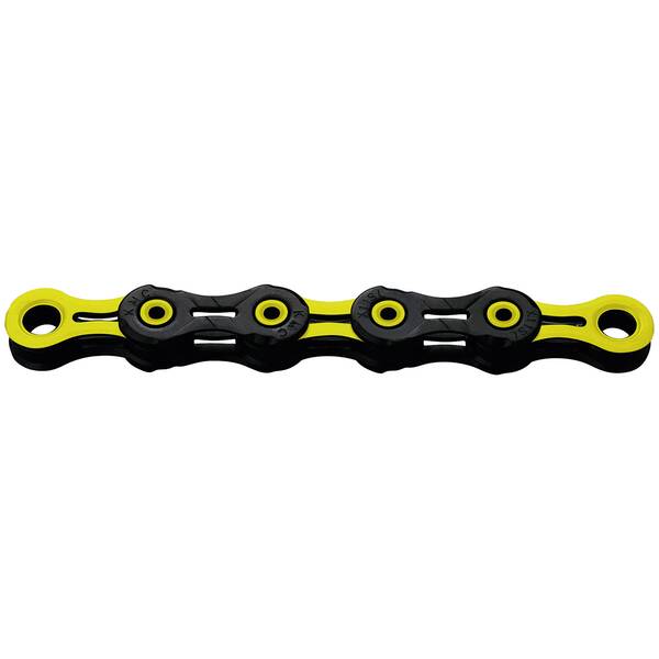 KMC DLC11 waxed Yellow derailleur chain