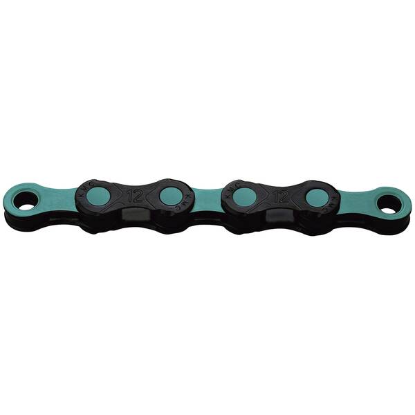 KMC DLC12 waxed Turquoise Catena