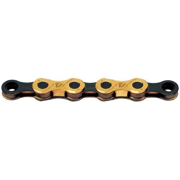 KMC X12 waxed Black Gold derailleur chain