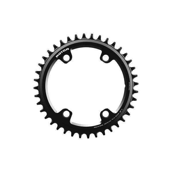 ROTOR ROUND RING 1X BCD110X4 40T UNIVERSAL TOOTH BLACK Chainring