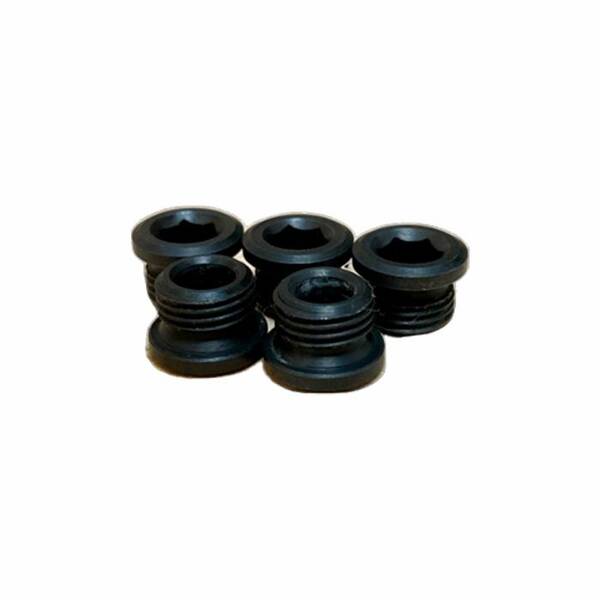 ROTOR Track BOLT SET 5BOLTS STEEL BLACK pernos de plato